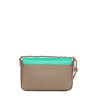 Shoulder bag DKNY green-grey